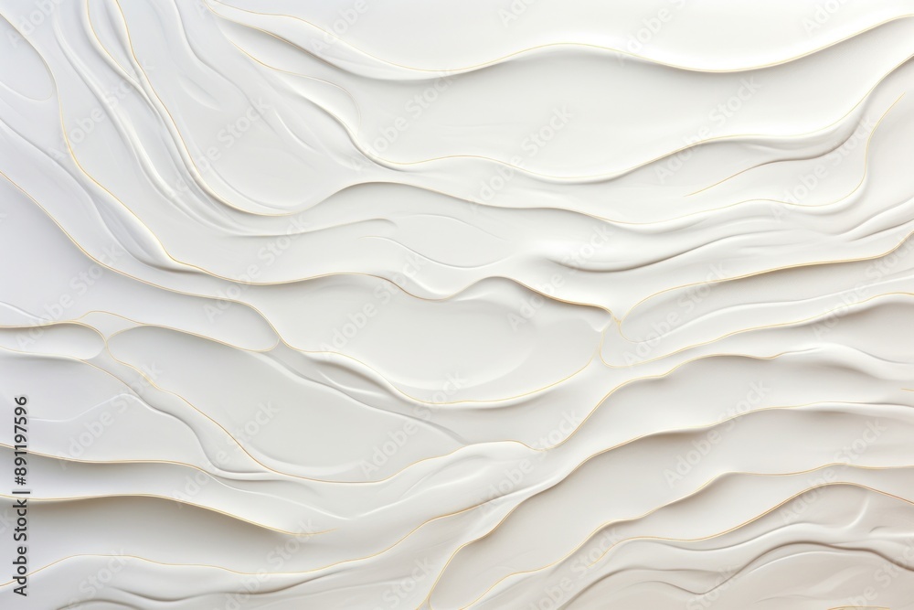 Cream curve white line. Cream curve white line.