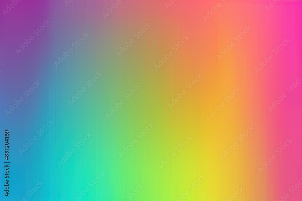 Abstract Gradient Background of Rainbow Hues Abstract Gradient Background of Rainbow Hues