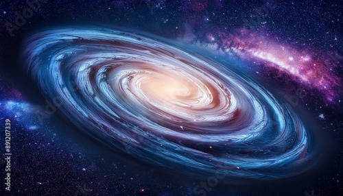 abstract spiral galaxy, blue spiral galaxy, spiral galaxy in space, wallpaper background with space, blue spiral galaxy in space, abstract background with space, Image of a stunning cosmic vortex in a