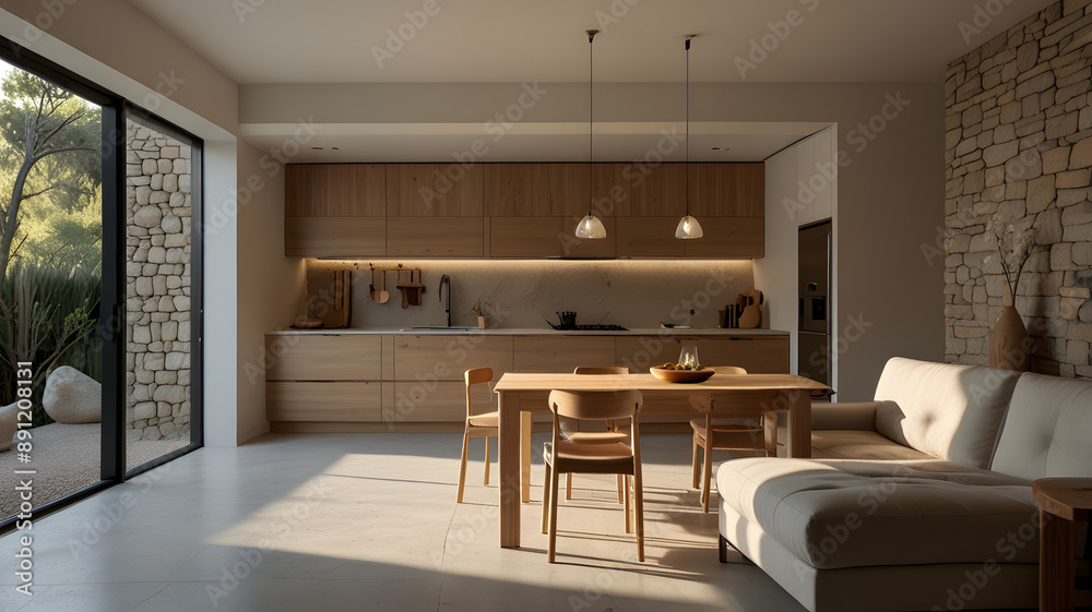 living room, ai generated