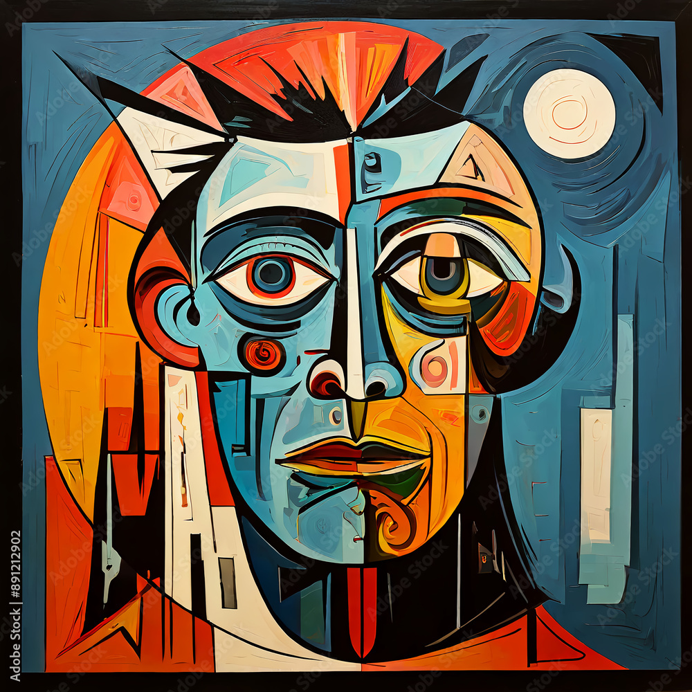 Surrealism-Human 초현실성 화풍-사람 Generative AI