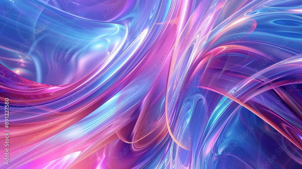 Obraz premium abstrac glass material background with vibrance color