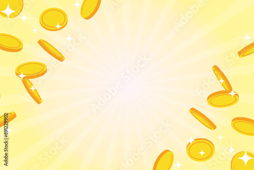 コイン　お金　ポイント　バナー