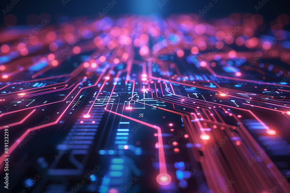 Abstract technology digital line electronic network data innovation concept background. Abstract technology digital line electronic network data innovation concept background.