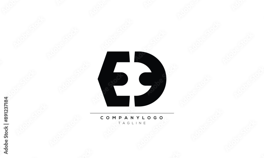 EHE, EEH, HEE, Abstract initial monogram letter alphabet logo design EHE, EEH, HEE, Abstract initial monogram letter alphabet logo design