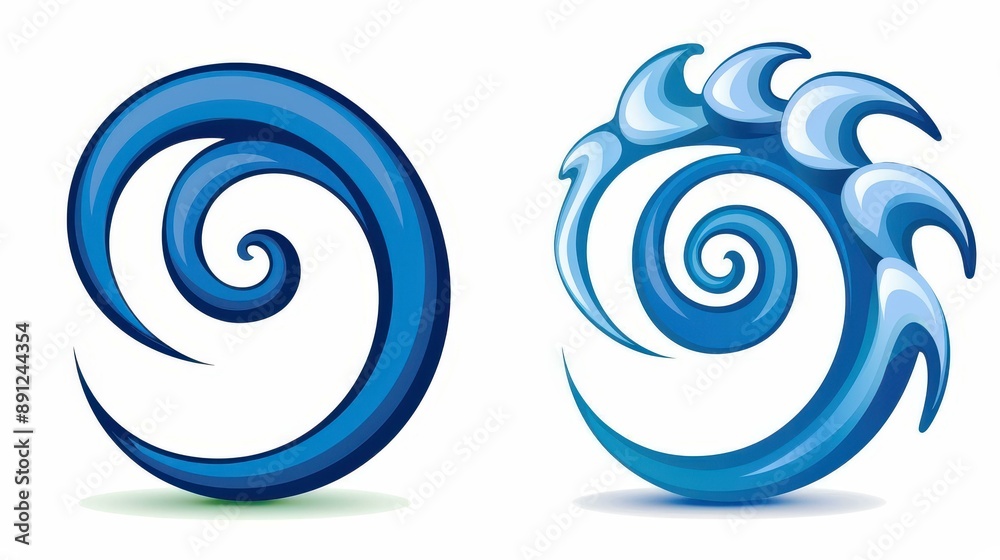 Unique abstract swirl globe symbol logo for modern businesses. Unique abstract swirl globe symbol logo for modern businesses.