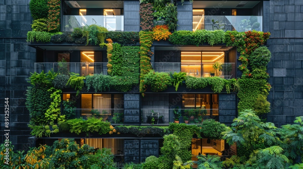 Sustainable building facade design Sustainable building facade design