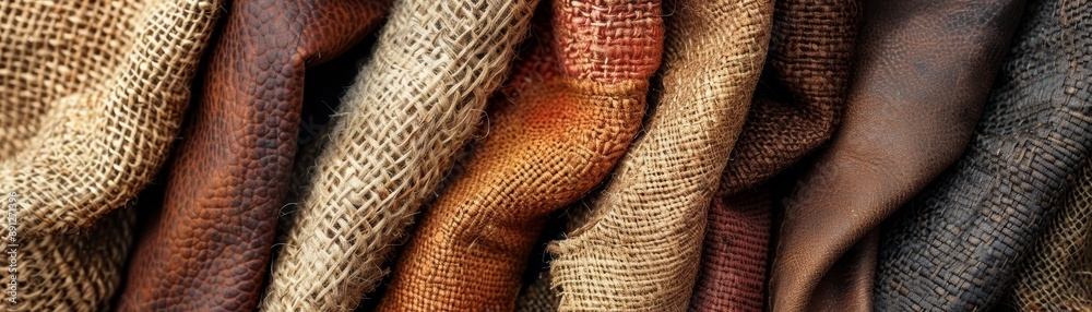 Texture background with rich tactile surfaces in various earthy tones and materials Texture background with rich tactile surfaces in various earthy tones and materials