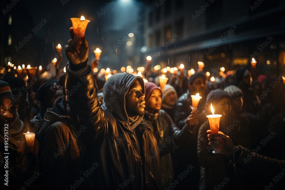 Protesters demonstrating Protesters demonstrating