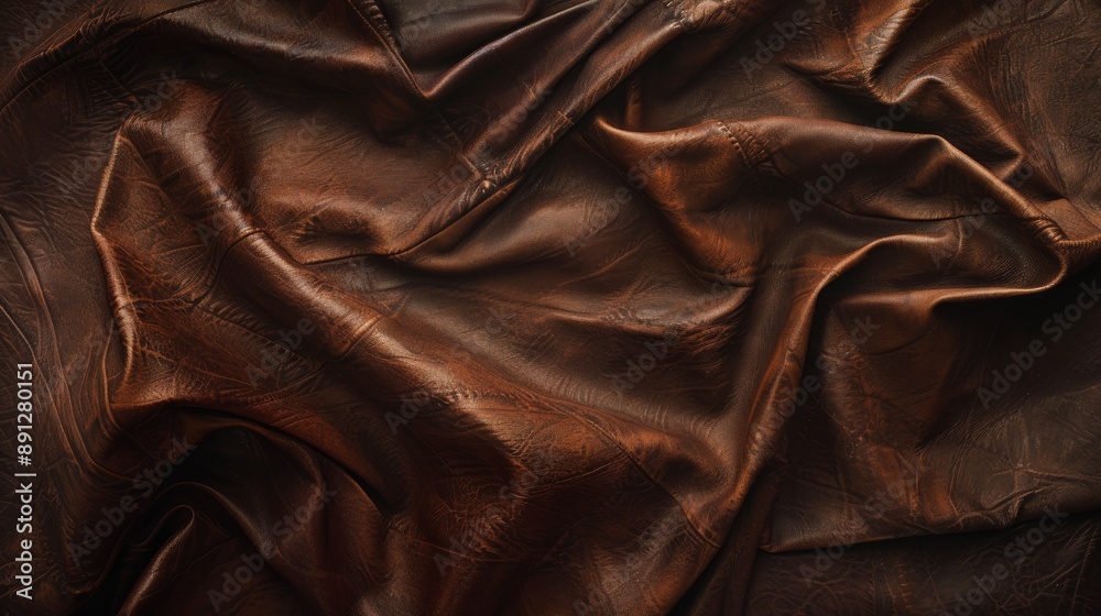 Brown Leather Texture Background. Brown Leather Texture Background.