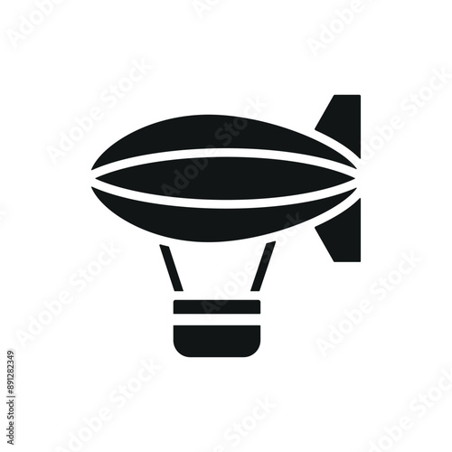 Blimp icon vector design templates simple and modern