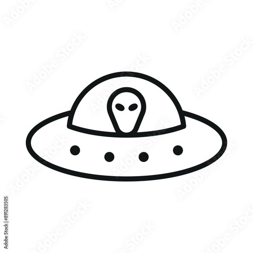 Ufo icon vector design templates simple and modern