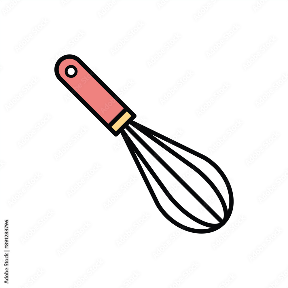 Fototapeta premium Whisk icon vector design templates simple and modern