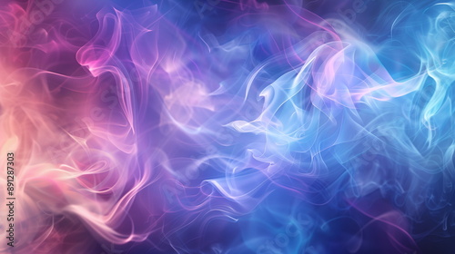 colorful smoke with vibrant color