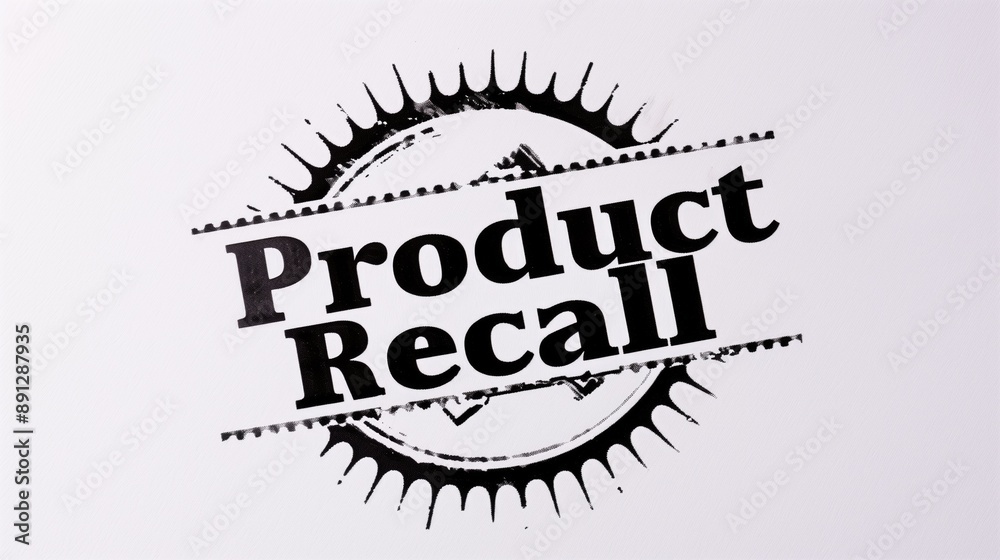 Fototapeta premium Stamped emblem with bold text