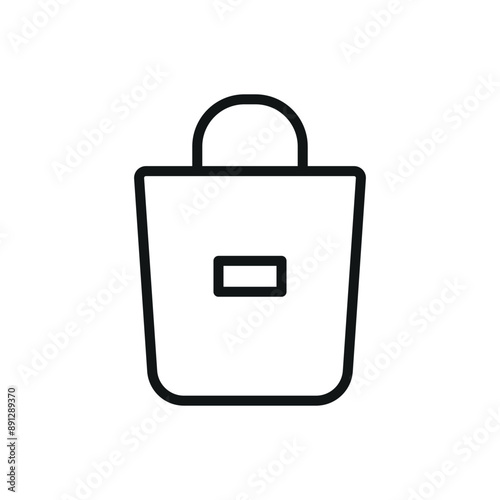 Bag icon vector design templates simple and modern