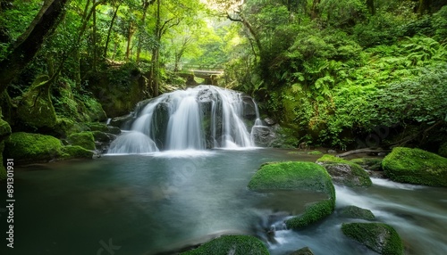 waterfall in the forest