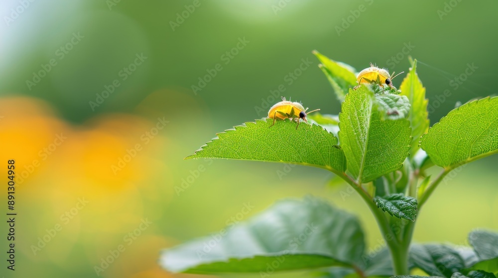 A close-up image capturing a agricultural pests. A close-up image capturing a agricultural pests.