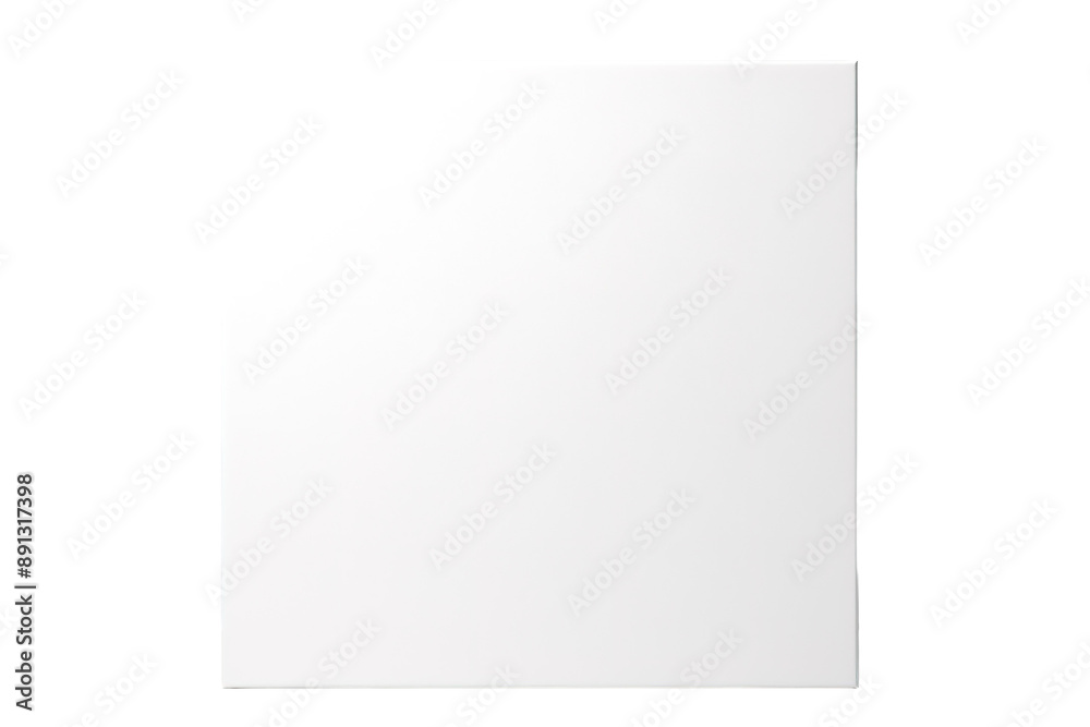 A Blank Canvas Awaiting Inspiration: An Empty, White Rectangle Ready For Artistic Expression on a Clear PNG or White Background. A Blank Canvas Awaiting Inspiration: An Empty, White Rectangle Ready For Artistic Expression on a Clear PNG or White Background.