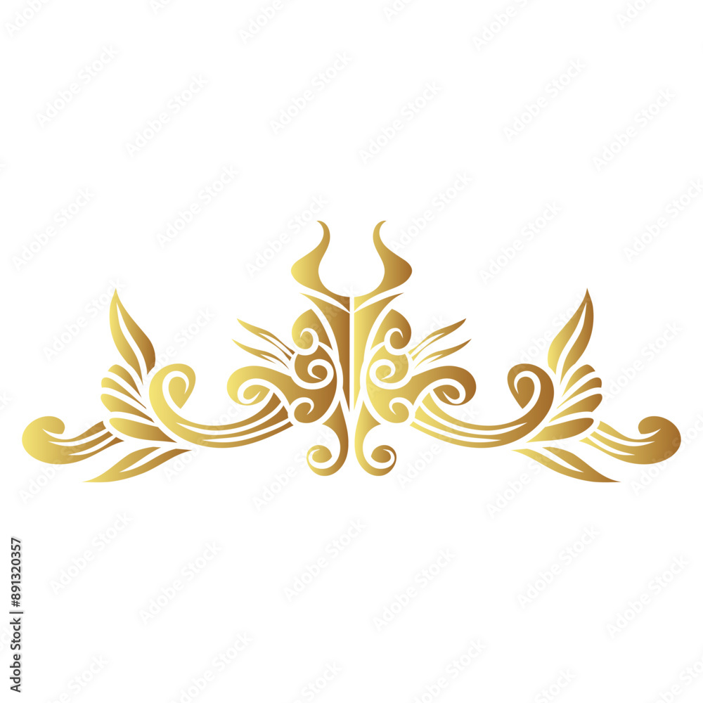golden floral frame ornament golden floral frame ornament