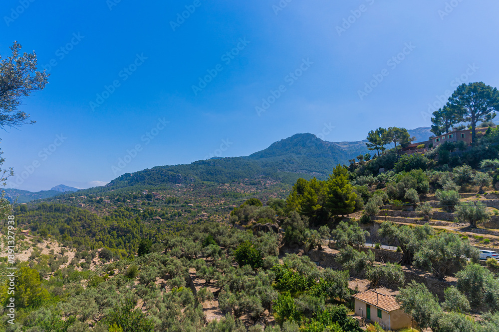 Obraz premium landscape with sky and clouds