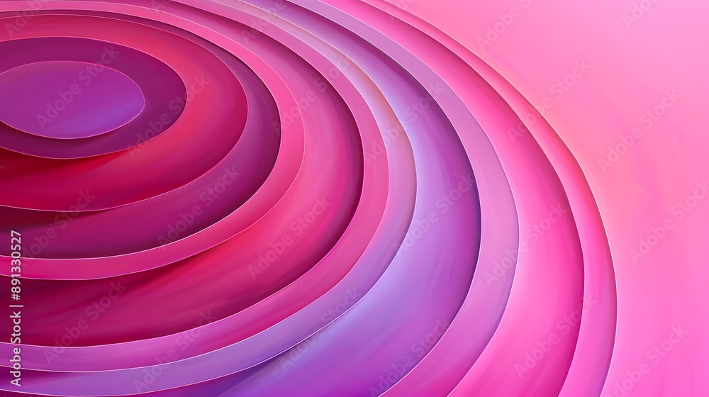 Harmonious Circles: Close-Up of Gentle Pink and Purple Overlapping Circles Conveying Peaceful Vibes Harmonious Circles: Close-Up of Gentle Pink and Purple Overlapping Circles Conveying Peaceful Vibes