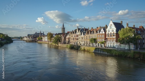 Maastricht - Scenic city, stunning architecture, cultural heritage, vibrant atmosphere, and popular tourist destination © wtwoo