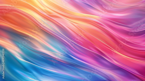 Wallpaper Mural Colorful backdrop with smooth color transitions Torontodigital.ca