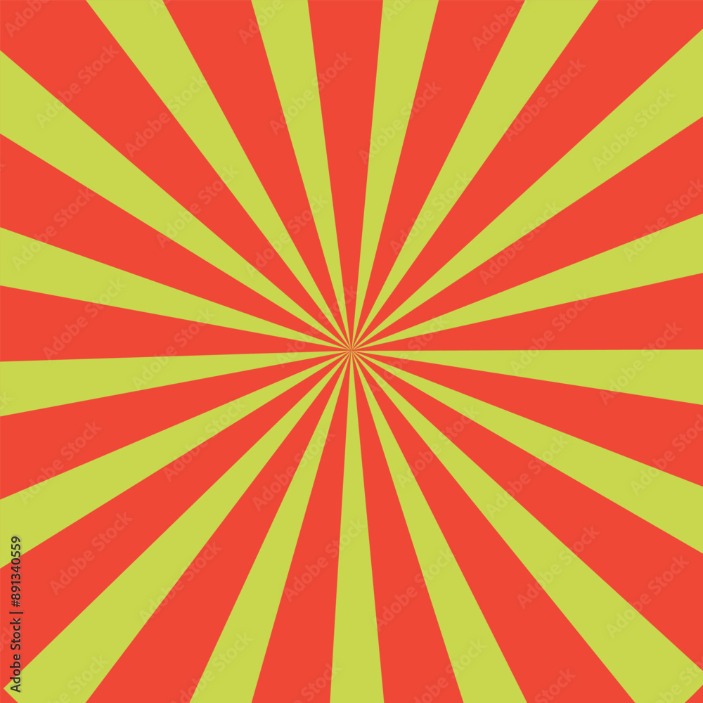 Pop art yellow red background. Banner vector illustration Pop art yellow red background. Banner vector illustration