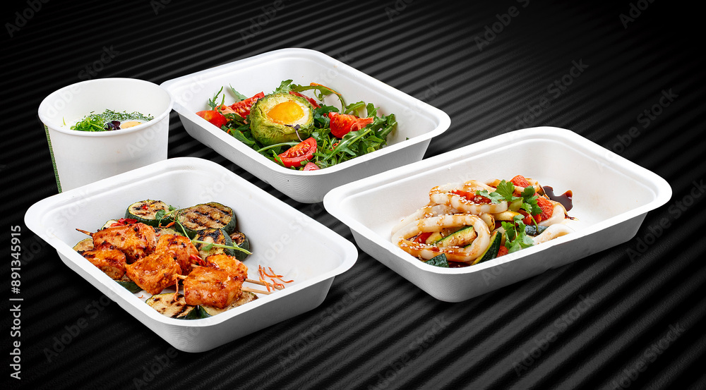A healthy and convenient meal option that is perfect for busy people on the go.. A healthy and convenient meal option that is perfect for busy people on the go..