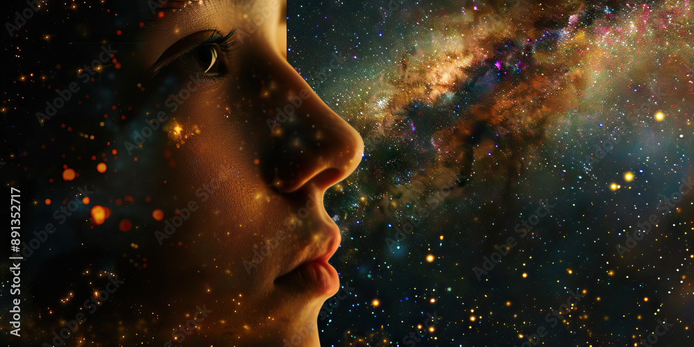 Celestial Compendium of Truths: An ethereal starlit sky, revealing a glimpse of the Milky Way. Celestial Compendium of Truths: An ethereal starlit sky, revealing a glimpse of the Milky Way.