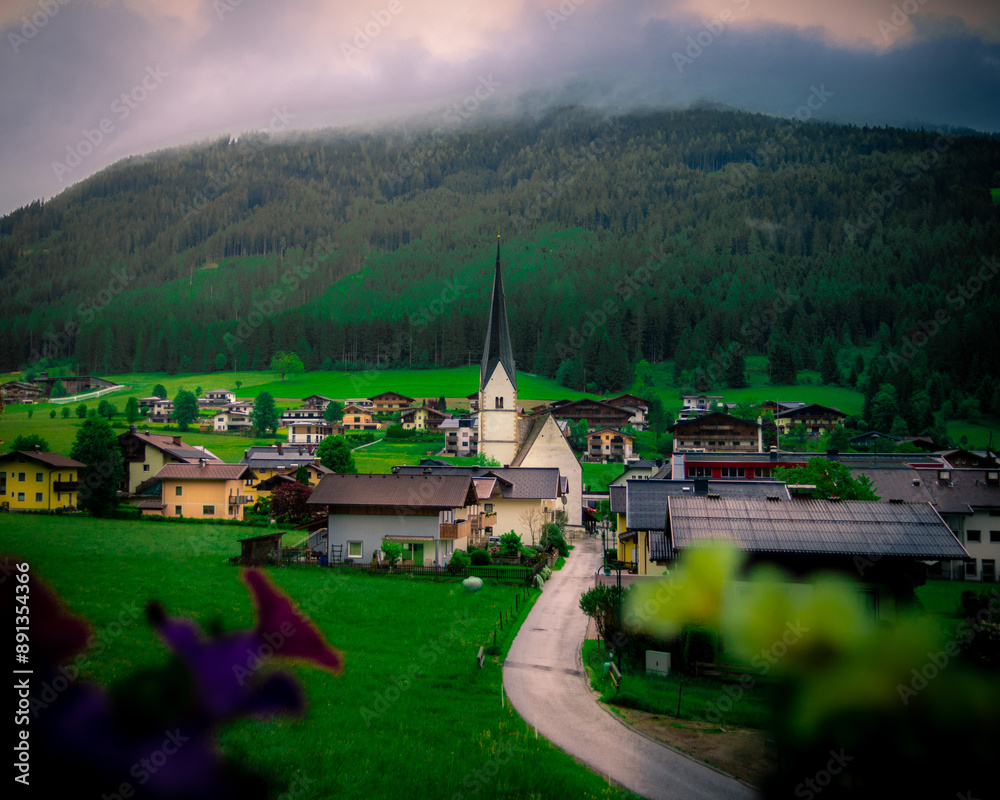 Fototapeta premium church in town