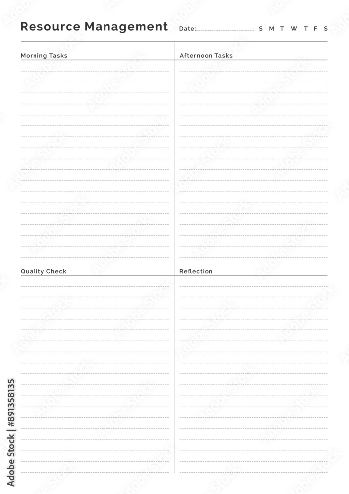 Versatile Generic Planning Pages and Planner Sheets Design Template for daily, weekly, and monthly organization for organizing daily routines and personal goals
Versatile Generic Planning Pages and Planner Sheets Design Template for daily, weekly, and monthly organization for organizing daily routines and personal goals