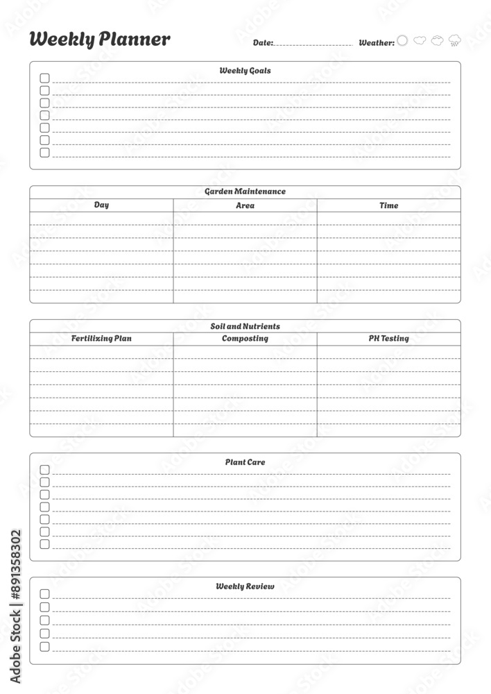 Versatile Generic Planning Pages and Planner Sheets Design Template for daily, weekly, and monthly organization for organizing daily routines and personal goals
Versatile Generic Planning Pages and Planner Sheets Design Template for daily, weekly, and monthly organization for organizing daily routines and personal goals