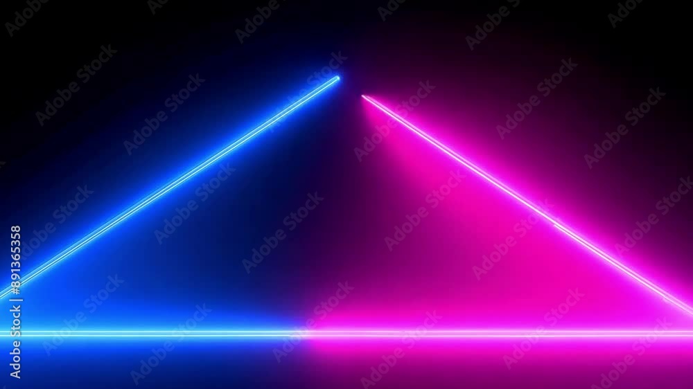 Abstract neon background line shapes glowing. Pink and blue neon rays speed of light. gradient particle waves seamlessly flowing. Fuchsia and blue digital waves. Technology, engineering, 4k Abstract neon background line shapes glowing. Pink and blue neon rays speed of light. gradient particle waves seamlessly flowing. Fuchsia and blue digital waves. Technology, engineering, 4k