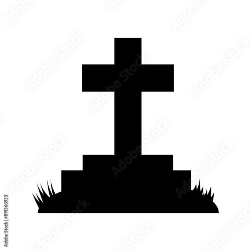 Halloween Grave Stone Silhouette