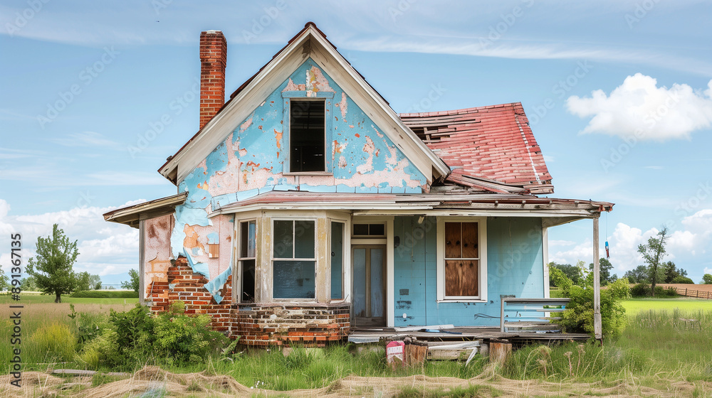 old abandoned house from childhood