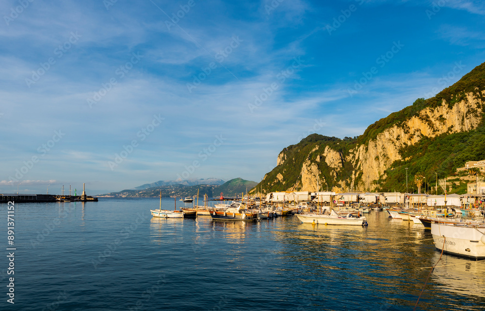 the wonderful island of Capri, amalfi coast, bay of naples, italy the wonderful island of Capri, amalfi coast, bay of naples, italy