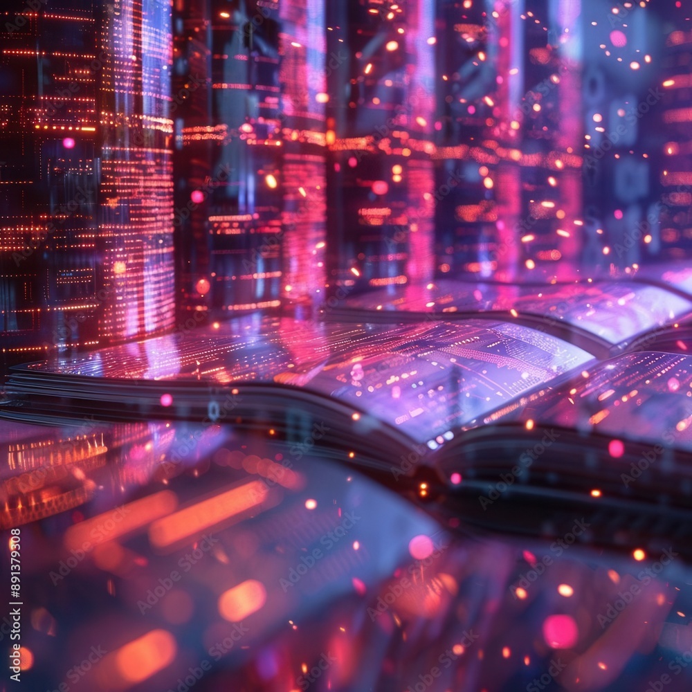 AIgenerated bankruptcy documents, futuristic financial system AIgenerated bankruptcy documents, futuristic financial system