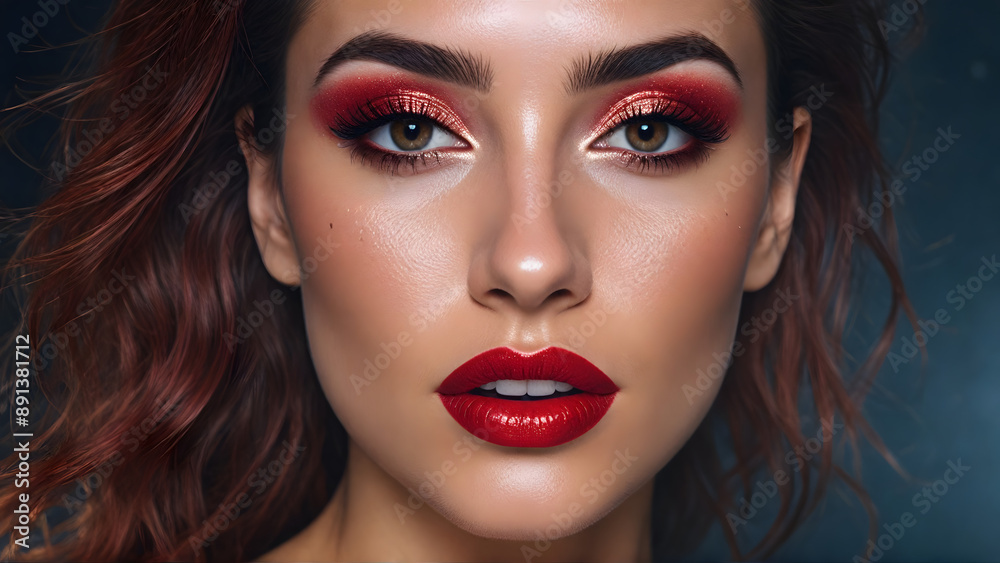 stunning asian pretty woman with chiseled features,
glitter makeup. illuminated with dynamic composition and dramatic lighting. copy text spac stunning asian pretty woman with chiseled features,
glitter makeup. illuminated with dynamic composition and dramatic lighting. copy text spac