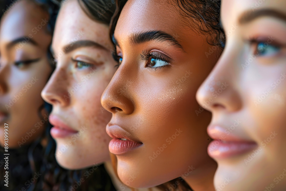 A Portrait of Unity: Three Women, Three Skin Tones, One Light A Portrait of Unity: Three Women, Three Skin Tones, One Light