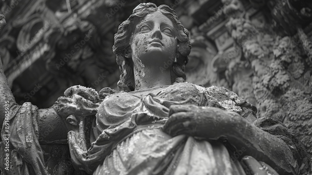 Statue of angel. Statue of angel.