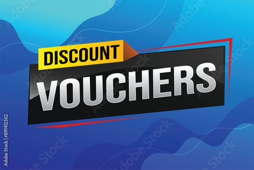 discount voucher vouchers special offer poster banner graphic design icon logo sign symbol social media website coupon advertising store shop online, website, landing page

