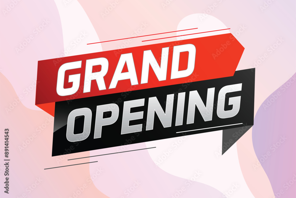 coming soon grand opening word concept vector illustration with megaphone and 3d, web, mobile app, poster, banner, flyer, background, gift card, coupon, label, wallpaper

