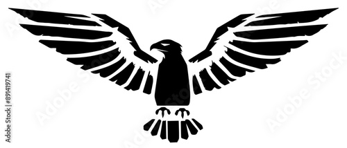 Eagle SVG vector transparent background PNG clipart