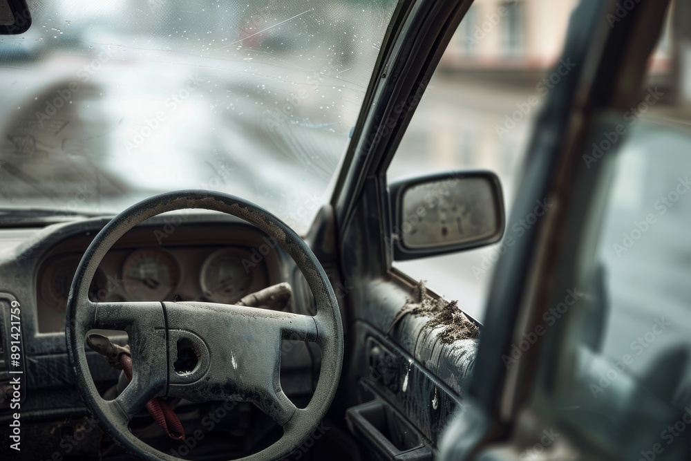Profile of a middle-aged woman in work clothes driving a truck Image of the transportation and delivery industry, etc.. Beautiful simple AI generated image in 4K, unique. Profile of a middle-aged woman in work clothes driving a truck Image of the transportation and delivery industry, etc.. Beautiful simple AI generated image in 4K, unique.