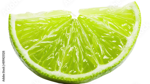 PNG image of Slice of green lime photo