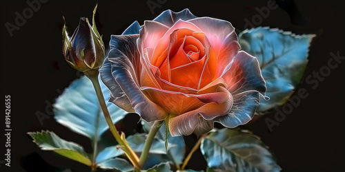 picture of a rose, the most beautiful flower of all.