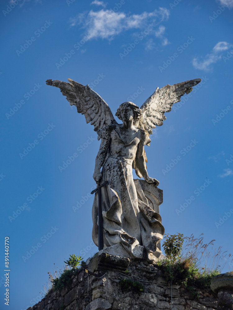 Fototapeta premium Cementerio de Comillas (Cantabria -España)