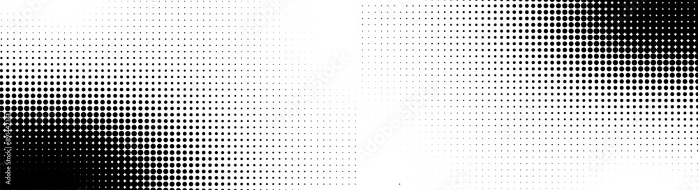 Wave halftone pattern. Halftone dots background. Vector Wave halftone pattern. Halftone dots background. Vector